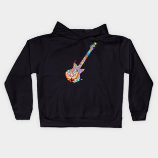 Rock Guitar 03 Kids Hoodie